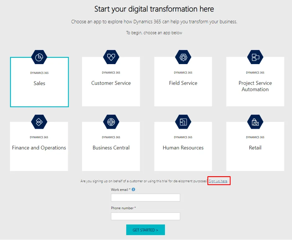 start your digital transformation