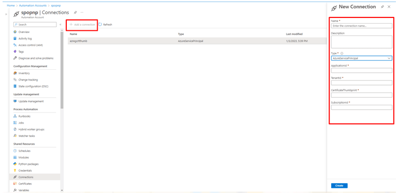 Test the Runbook